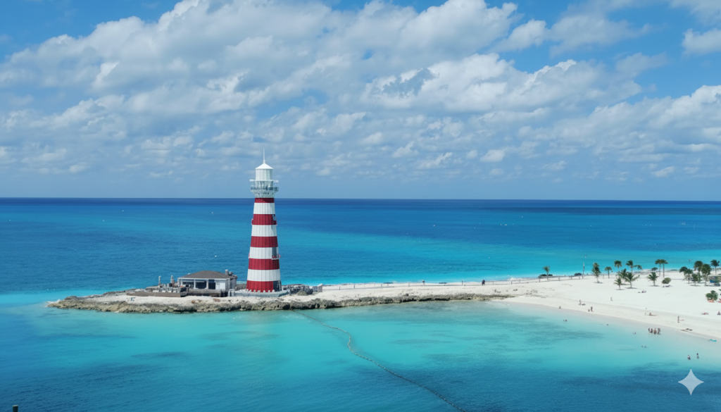 Existe um paraíso na Terra, e ele se parece com isso. ☀️🌊
Um farol icônico, um mar de mil tons de azul e a tranquilidade de uma ilha perfeita. Quem mais sonha em se teletransportar para um lugar assim agora mesmo?
Marque nos comentários quem você levaria junto para este paraíso! 👇
#Paraiso #Farol #Praia #MarTurquesa #ViagemDosSonhos #Férias #DestinoParadisiaco #Caribe #Bahamas #OceanCay
