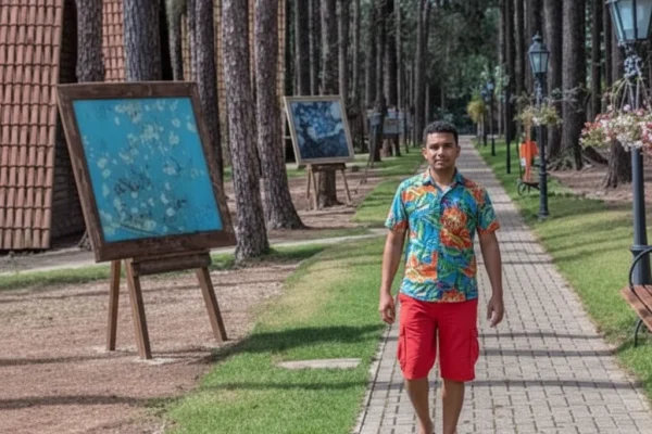 Caminhando entre gigantes da arte e da natureza! 🎨🌲

Este é o Parque Van Gogh em Holambra, um lugar mágico onde você passeia por uma alameda de pinheiros e encontra réplicas de obras-primas a céu aberto. Uma experiência incrível que une tranquilidade, cultura e, claro, o charme único da Cidade das Flores.

Já fez esse passeio? Conte pra gente o que achou! 👇

#ParqueVanGogh #Holambra #CidadeDasFlores #VanGogh #ArteAoArLivre #TurismoSP #InteriorPaulista #PasseioCultural #NaturezaEArte